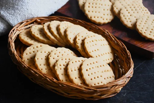 Whole Wheat Jaggery Cookies