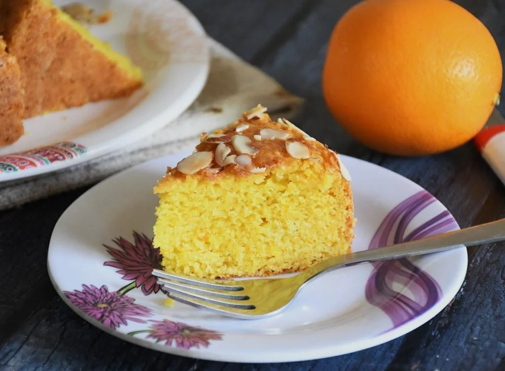 Eggless Sicilian Orange Cake