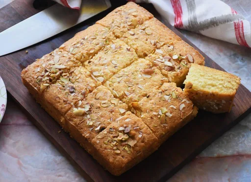 Receta de pastel de ghee sin huevo