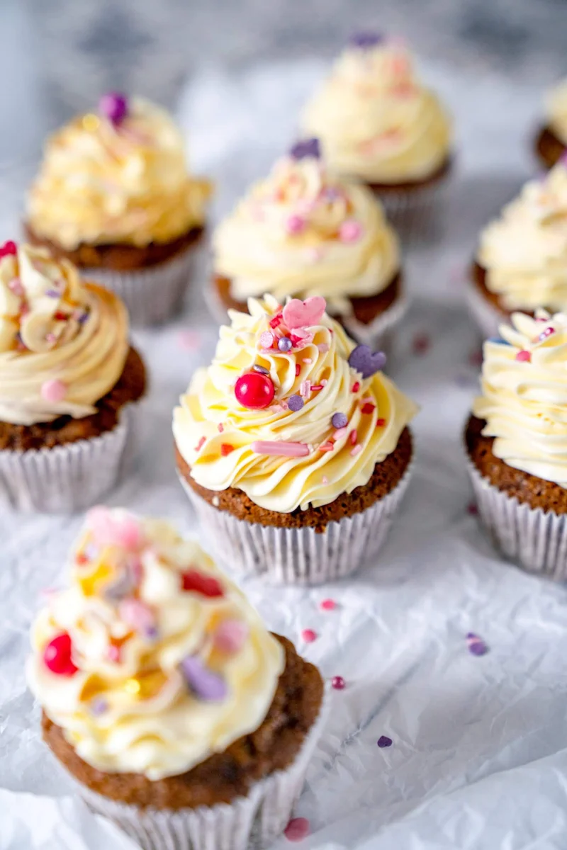 Apfelcupcakes