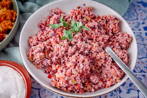 Ensalada de zanahoria colorida con y sin Thermomix