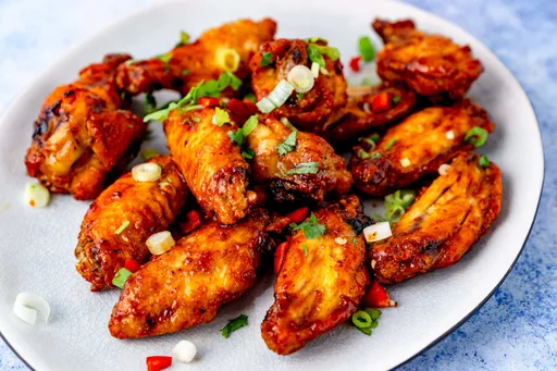 Las mejores alitas de pollo en freidora de aire