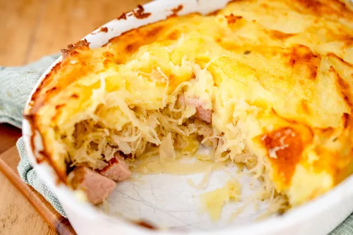 Sauerkrautauflauf nach Oma