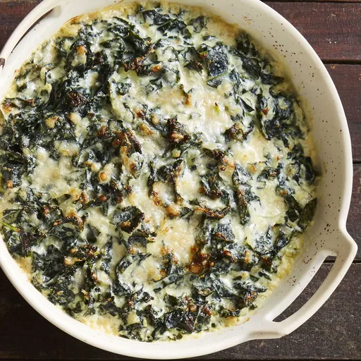 Gratinado Cremoso de Col Rizada y Gruyère