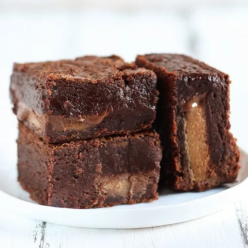 The Best Peanut Butter Brownies