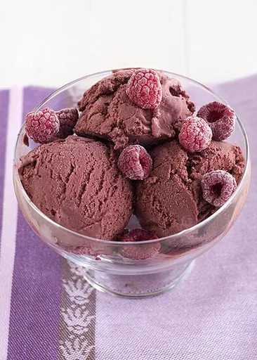 Chocolate Raspberry Ice Cream