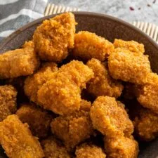 Buffalo Tofu Nuggets (VEGAN Chicken Nuggets!)