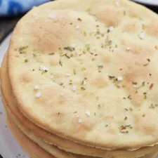 Easy Homemade Flatbread {Gluten-free and Dairy-free}