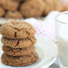 Healthy Ginger Cookies