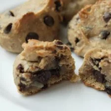 Grain-free peanut butter chocolate chip cookies {gluten-free, vegan, soy-free}