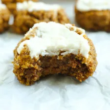 Healthy Pumpkin Cookies (Vegan and Gluten-free)