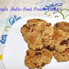 Maple Multi-Seed Snack Cookies (Nut and Gluten-Free!)