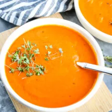 Roasted Red Pepper Soup