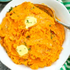 Savory Mashed Sweet Potatoes