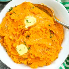 Savory Mashed Sweet Potatoes