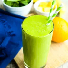 Batido de piña y espinacas