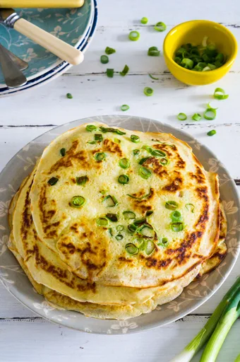 Spring Onion Pancakes
