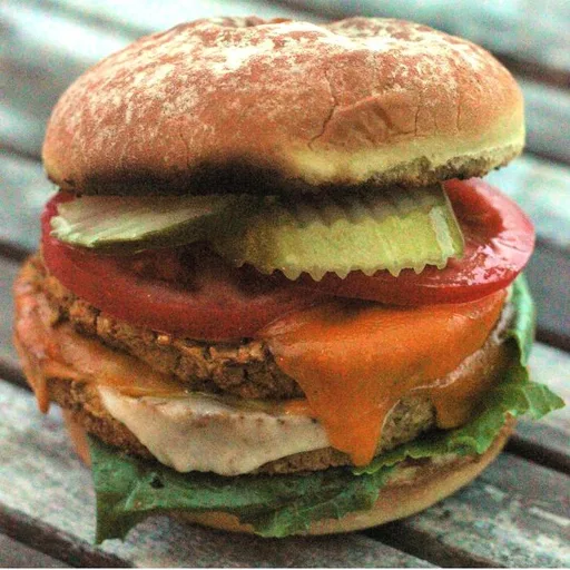 Hamburguesas de lentejas a la parrilla