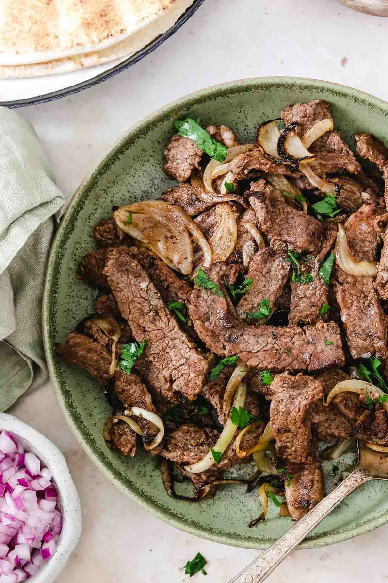 Tender Beef Shawarma (Quick Stovetop Method)
