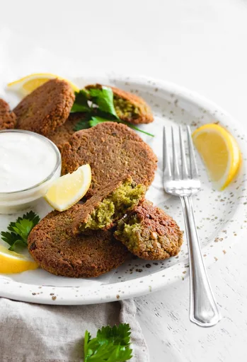 Crispy Baked Falafel