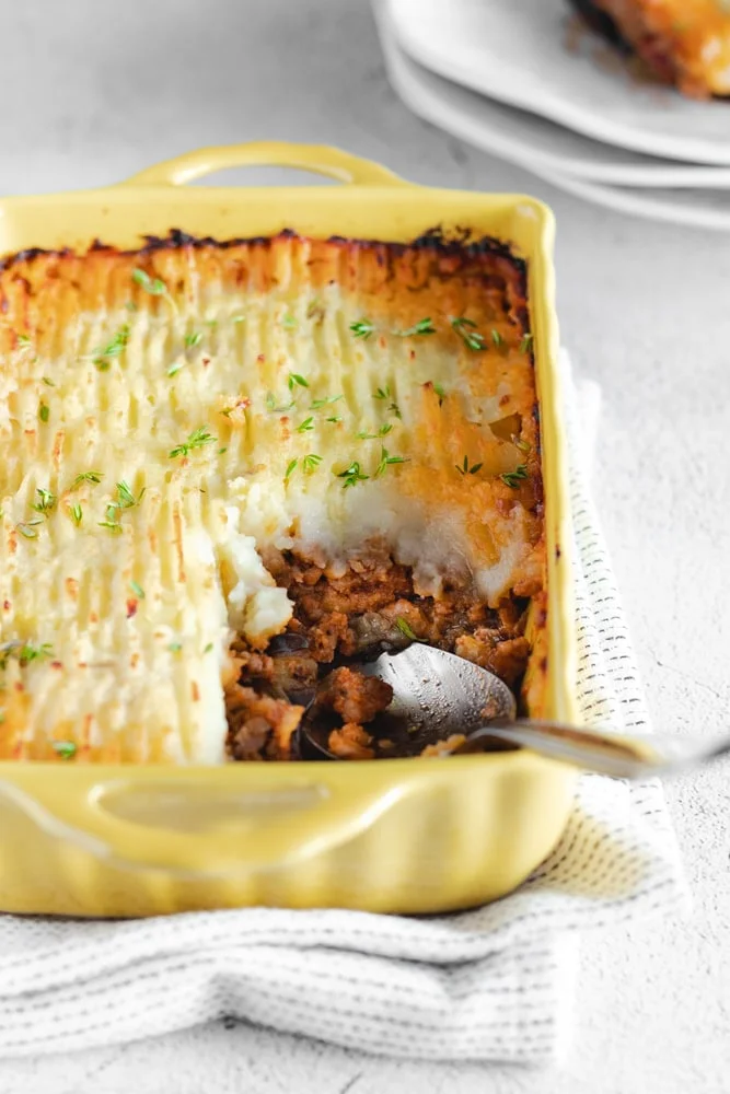 Easy Potato Moussaka With Eggplant