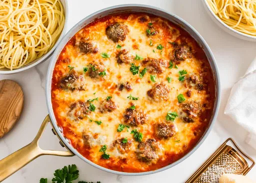 Chicken Parmesan Meatballs