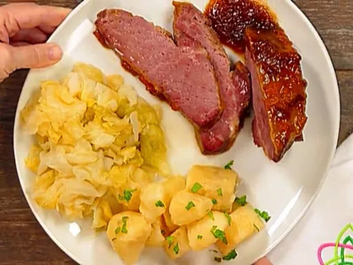Apricot Glazed Corned Beef
