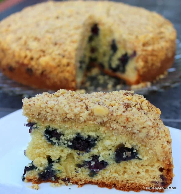 Blueberry Lemon Crumb Cake