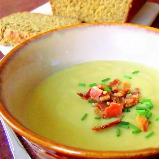 Sopa de patata y puerro