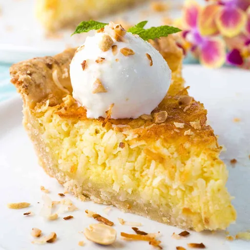 Coconut Custard Pie