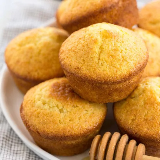 Honey Cornbread Muffins