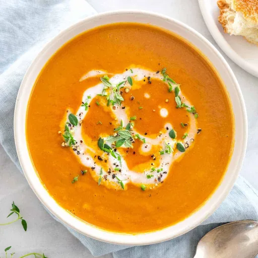 Instant Pot Carrot Soup with Ginger