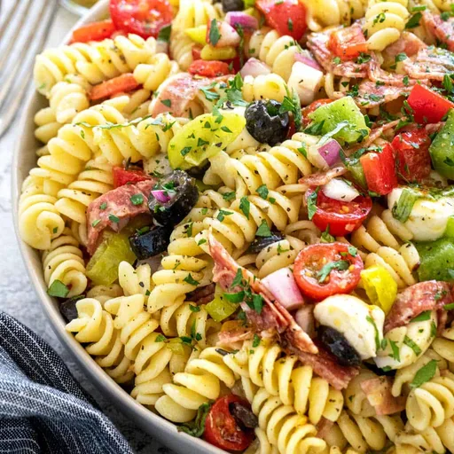 Ensalada de pasta italiana