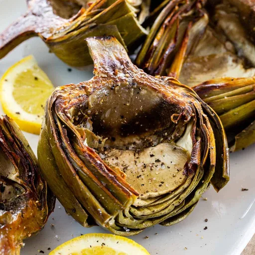 Alcachofas asadas