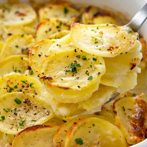 Patatas gratinadas