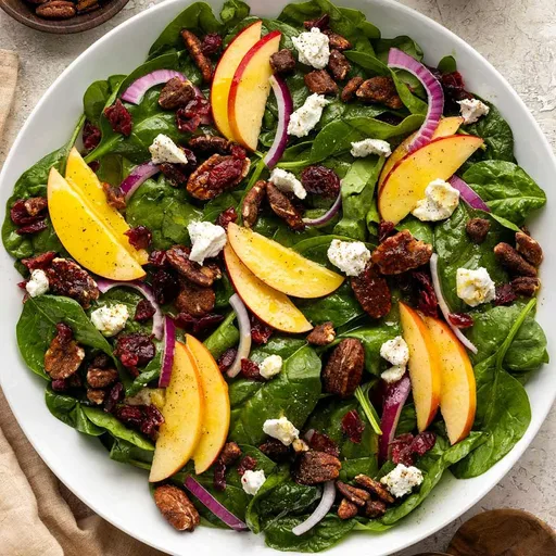 Ensalada de espinacas