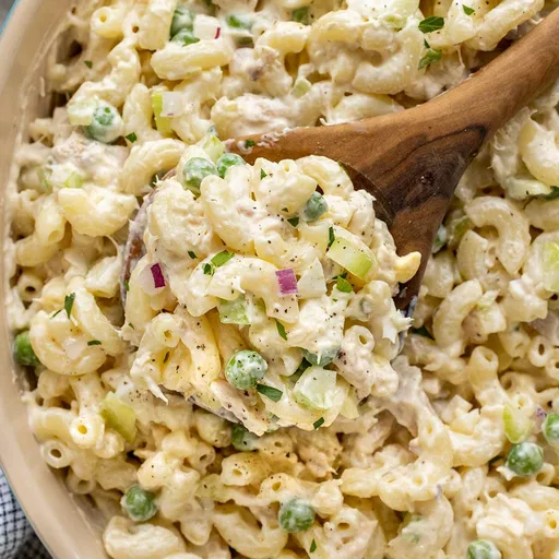 Ensalada de macarrones con atún