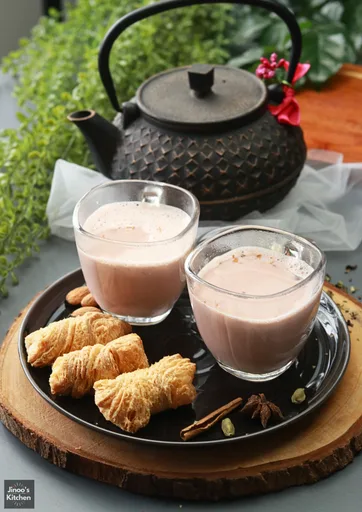 Kashmiri Pink Chai Recipe