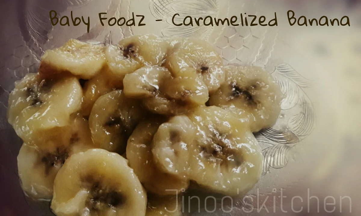 Baby foodz - Caramelized Banana