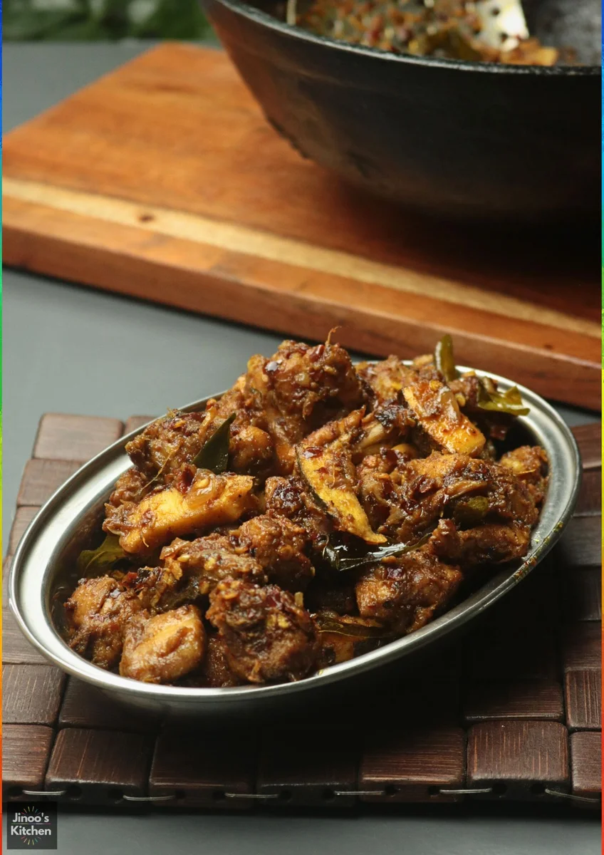 Chicken Mezhukkupuratti