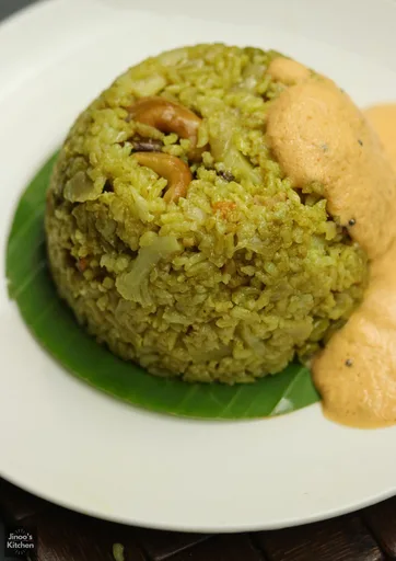 Easy Green Veg Pulao
