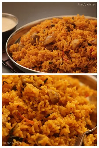 How to cook Mushroom Biryani perfectly