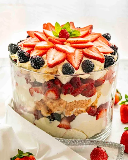 Angel Food Berry Trifle