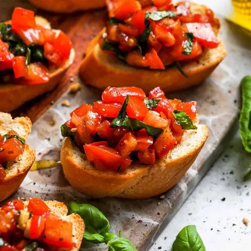 Easy Tomato Bruschetta Recipe