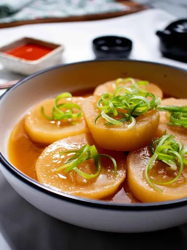 Daikon Radish in Miso Broth