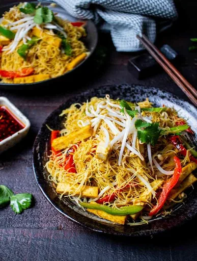 Vegan Singapore Noodles