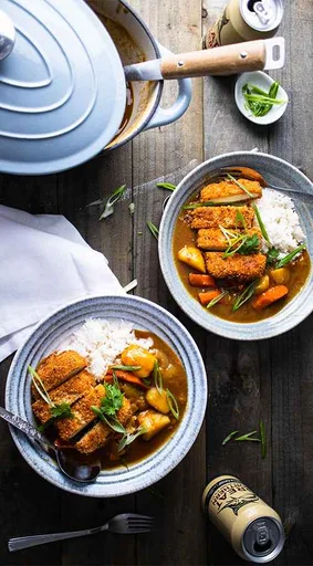 Vegan Tofu Katsu Curry ( How to Use Japanese Curry Packet)