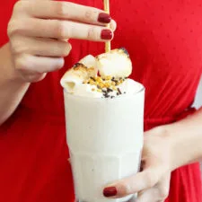 Toasted Marshmallow Milkshake