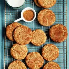 Galletas Snickerdoodle de Harina de Almendra