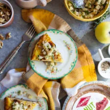 Potato and Rosemary Quiche with Diamond of California